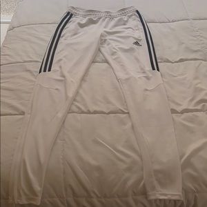 Adidas white sport pants